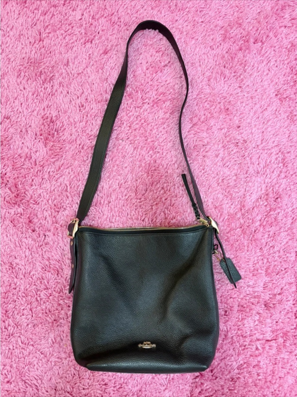 Coach Black Val Duffle Shoulder Bag B2122-C2818
